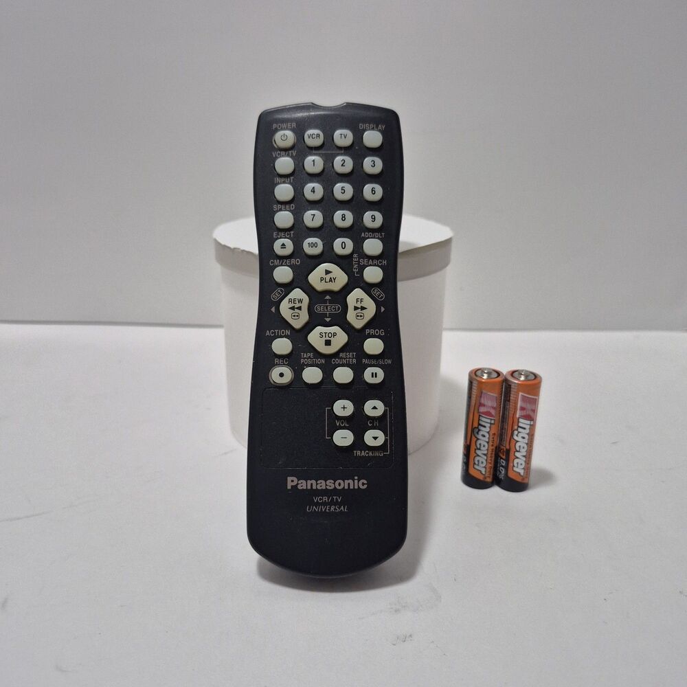 Panasonic LSSQ0264 VCR TV Universal Remote Control PV-V4521, PV-V4522, PV-453